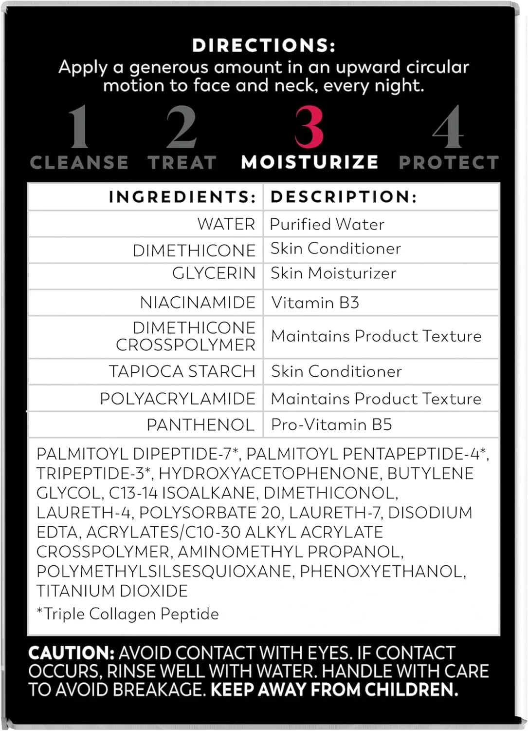 Olay Regenerist Night Cream UNSCENTED, 1.7 oz Fragrance-Free Face Moisturizer with Triple Collagen Complex, Niacinamide, and Pro-Vitamin B5 Peaceful Pleasures Health and Wellness