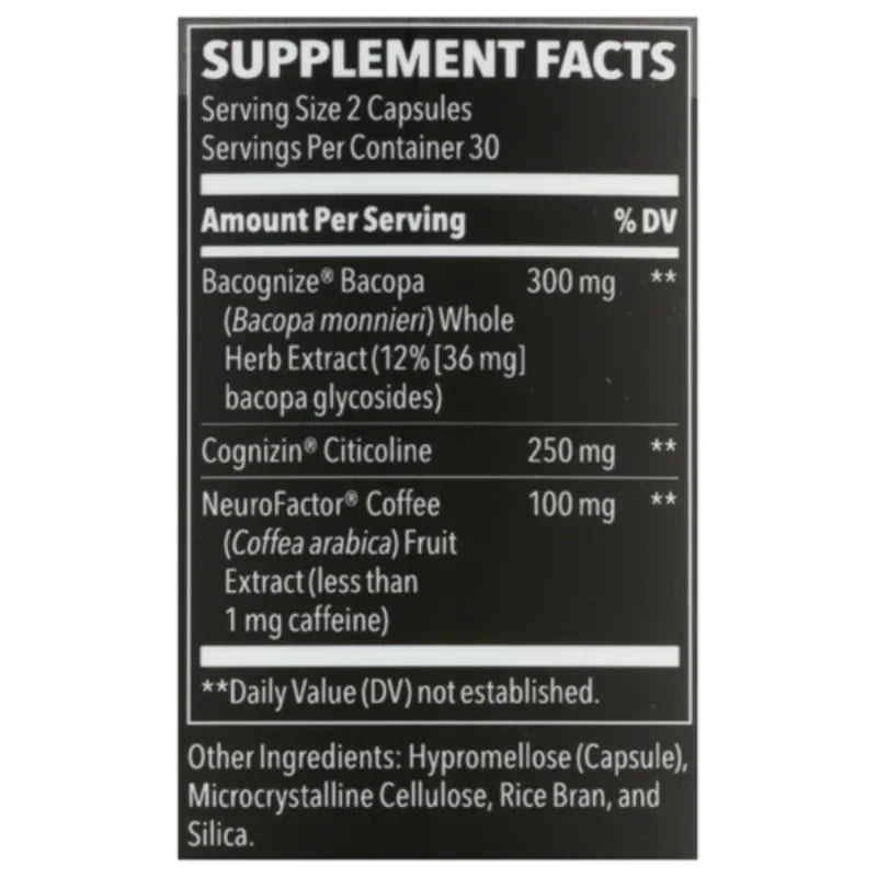 LifeSeasons NeuroQ Smart Thinking 60 Vegetarian Capsules Peaceful Pleasures Health and Wellness