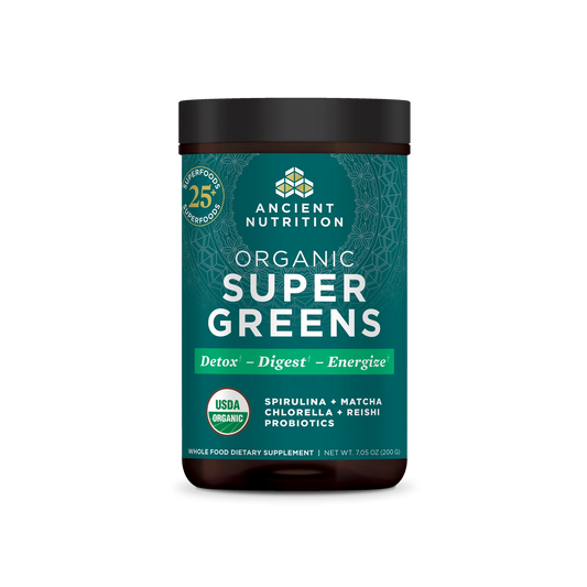 2 Pack! TWO Organic SuperGreens 7.05 oz