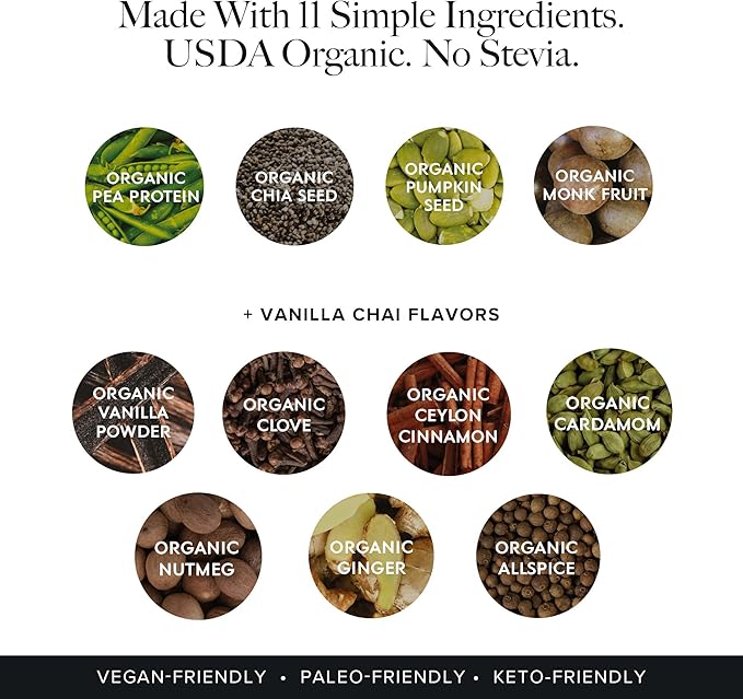 Truvani Vegan Pea Protein Powder | Lemon Cookie | 20g Organic Plant Based Protein | 20 Servings | Keto | Gluten & Dairy Free | Low Carb | No Added Sugar