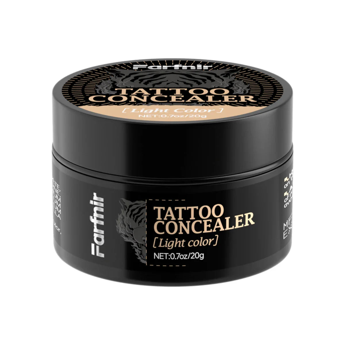 Waterproof Tattoo Concealer Cream | All Skin Types | 20g
