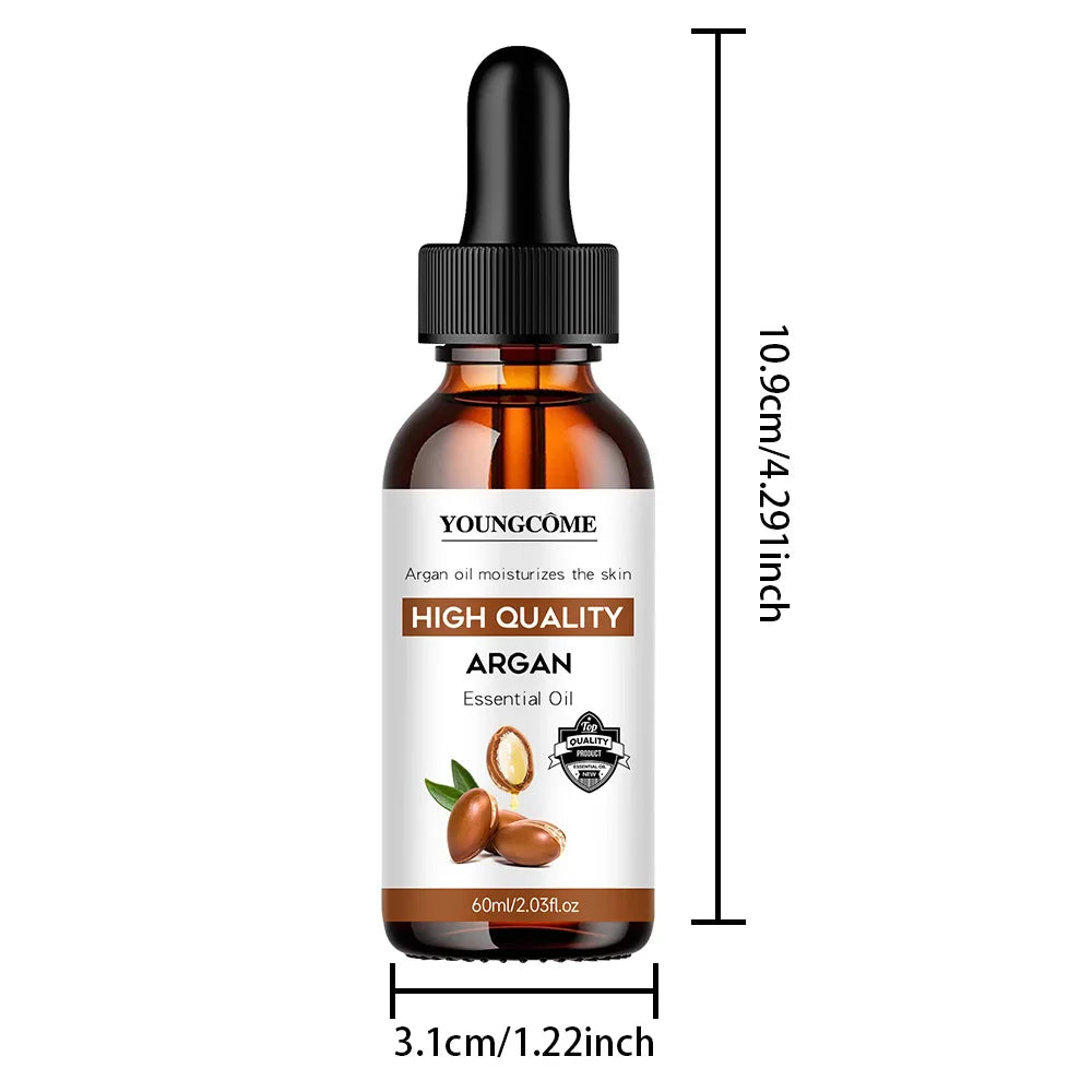 Moroccan Argan Oil Hair Serum – Frizz Control & Shine