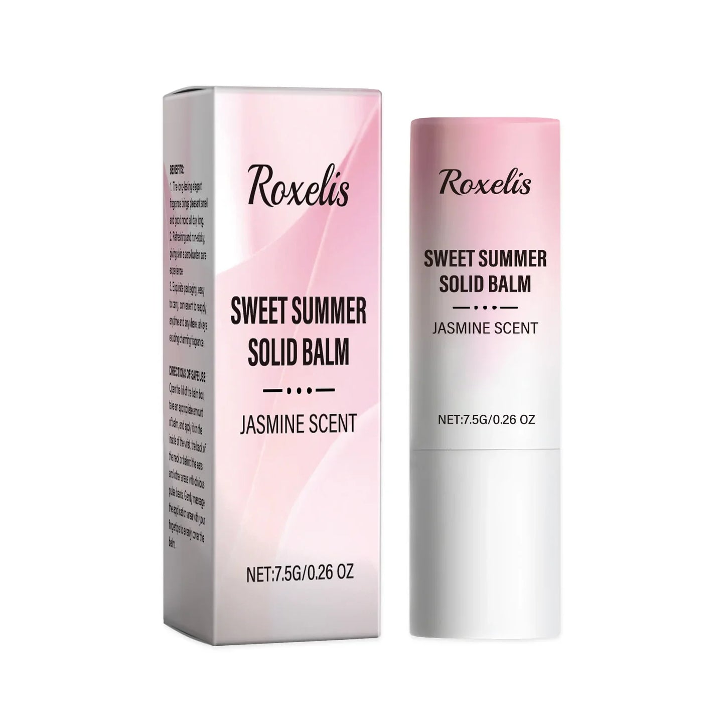 Floral & Fruity Solid Perfume Balm – Alcohol-Free, 7.5g