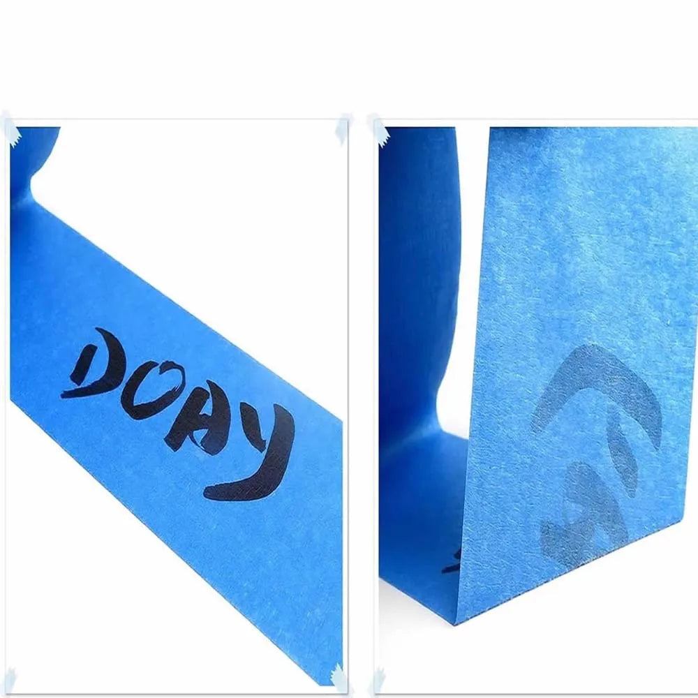 Blue Painter's Masking Tape – 3 Sizes, Clean Release, No Residue