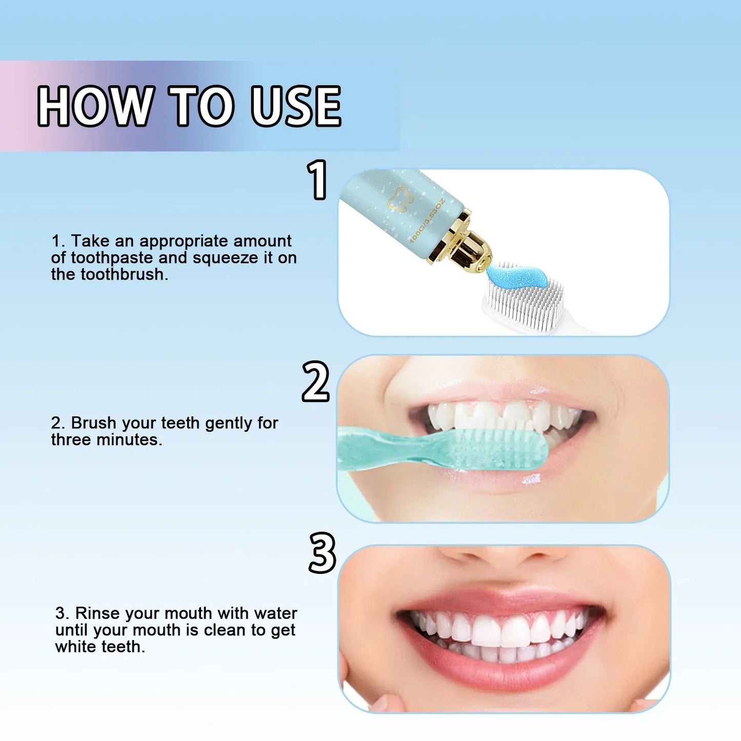 Niacinamide Whitening Toothpaste – Remove Stains & Bad Breath