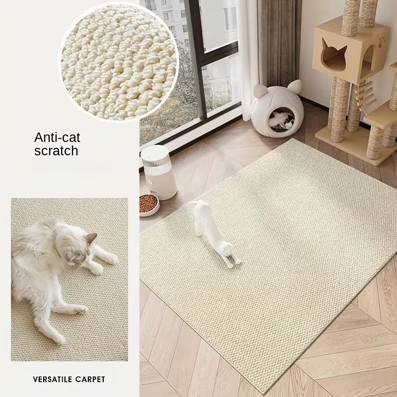 Sisal Cat Scratching Mat – Non-Slip, Cuttable & Wear-Resistant