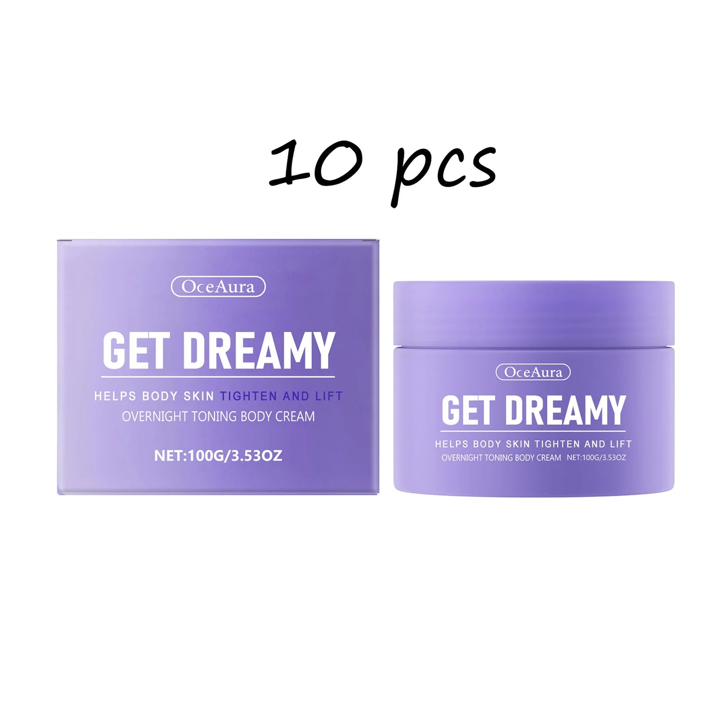 Oceaura Body Shaping Cream Lasting Moisturize Enhance Skin Elasticity Reduce Sagging Lifting Softening Slimming Body Cream Peaceful Pleasures Health and Wellness buy 4 free 6 United States