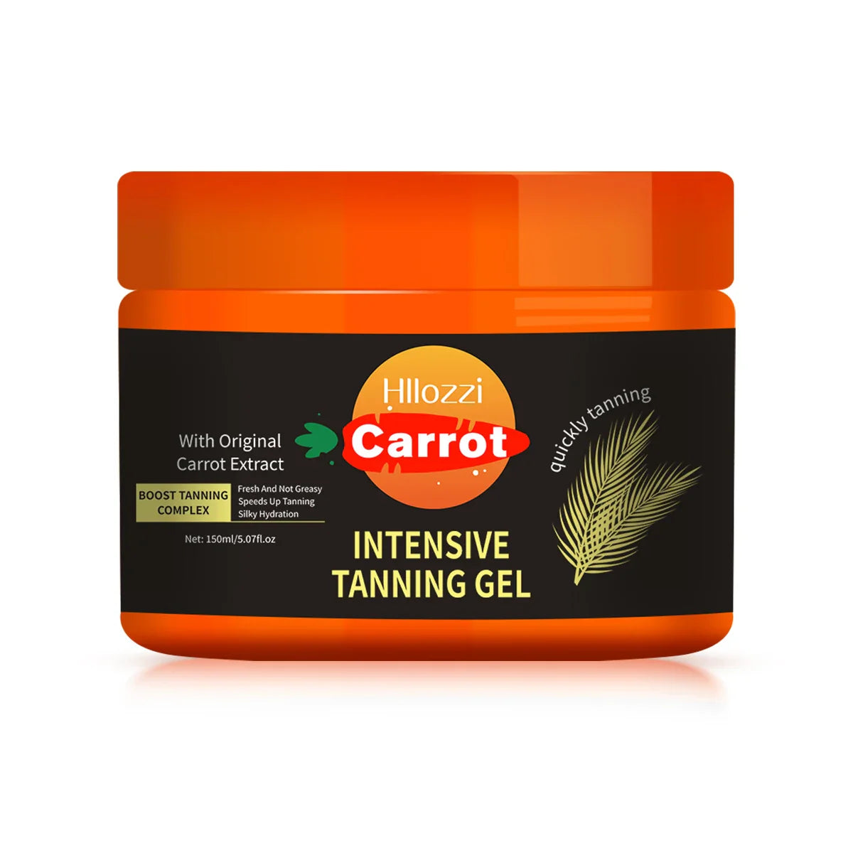 Carrot Gel Self-Tanner 150ml – Face & Body Bronze Glow