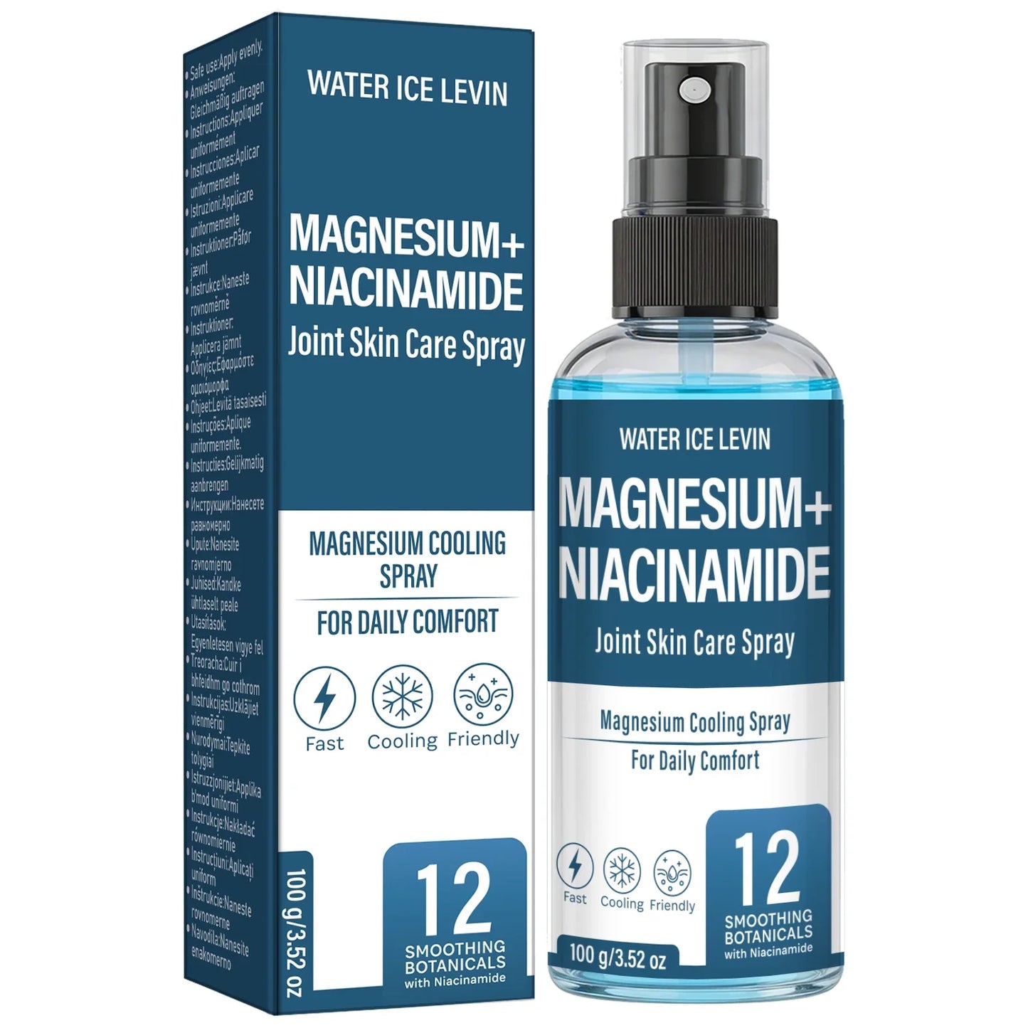 Magnesium Cooling Joint Spray – Niacinamide & Bee Venom