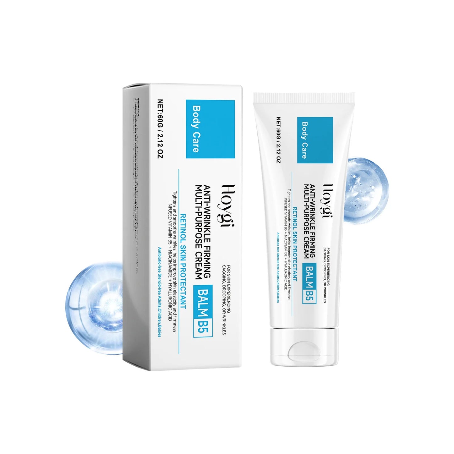 Body Firming Cream Moisturizing Improve Sagging Skin Repair Dryness Tightening Collagen Firming Vitamin B5 Body Butter Lotion Peaceful Pleasures Health and Wellness C Nicotinamide