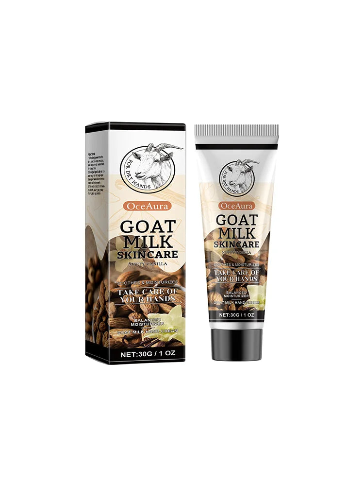 OceAura Goat Milk Hand Cream | Vanilla & Pumpkin Spice 1oz