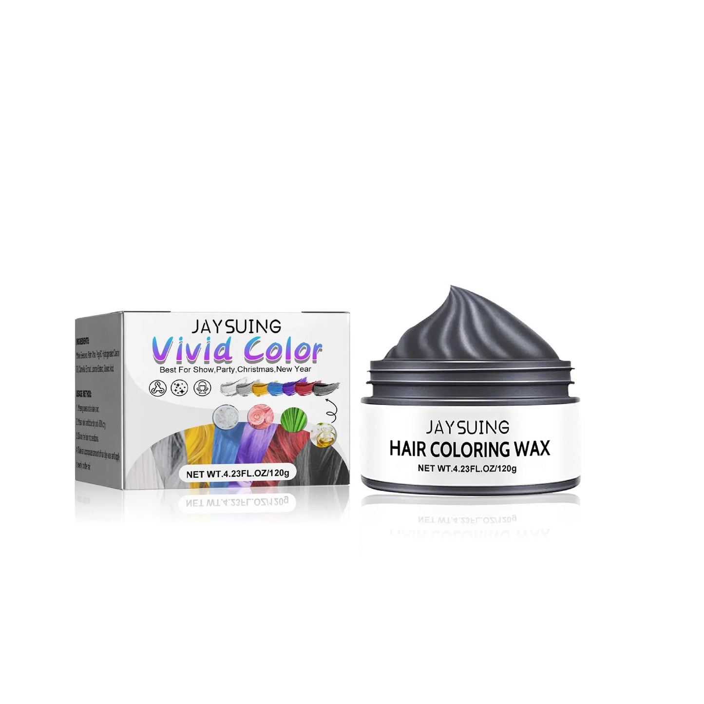 Temporary Hair Color Wax – DIY Styling Pomade 120g