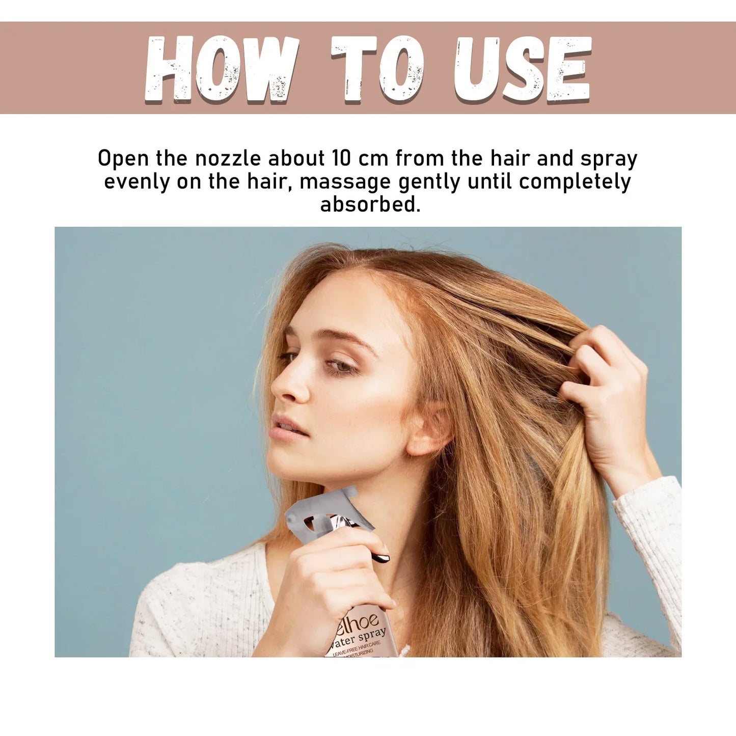 EELHOE Anti-Frizz Hair Repair Spray – Smoothing Serum 150ml