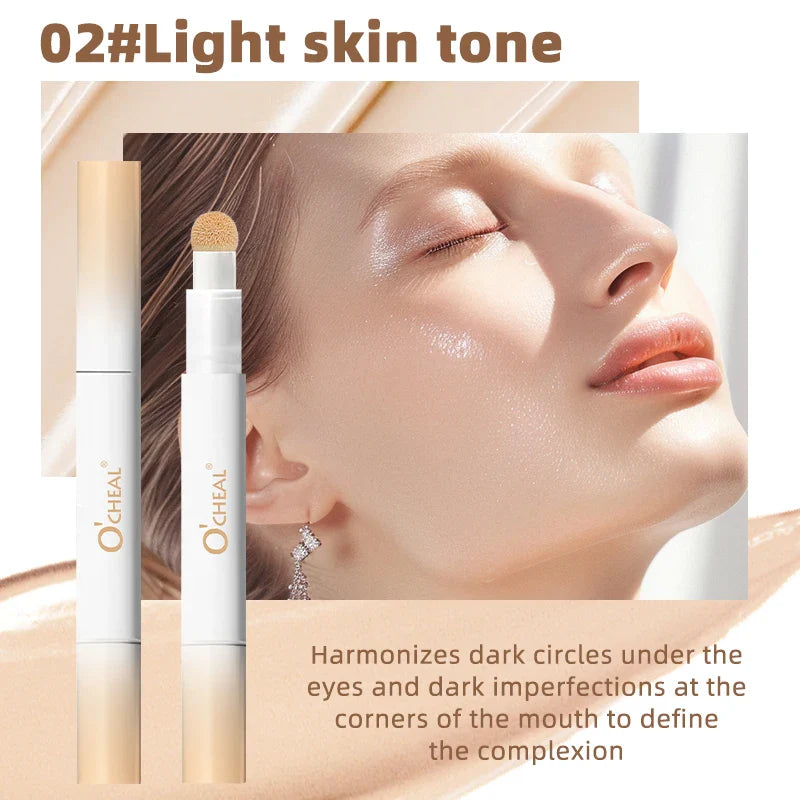 O'Cheal 3-Color Concealer Pen – Waterproof & Long-Lasting