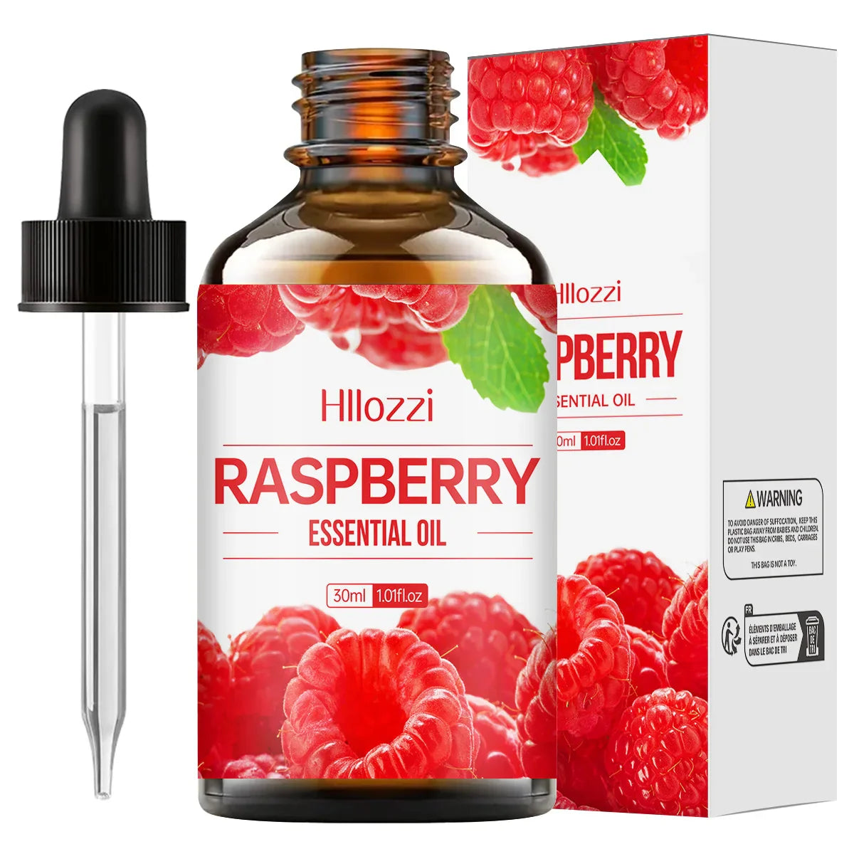 Hllozzi Raspberry Essential Oil – Massage, Hair & Aromatherapy