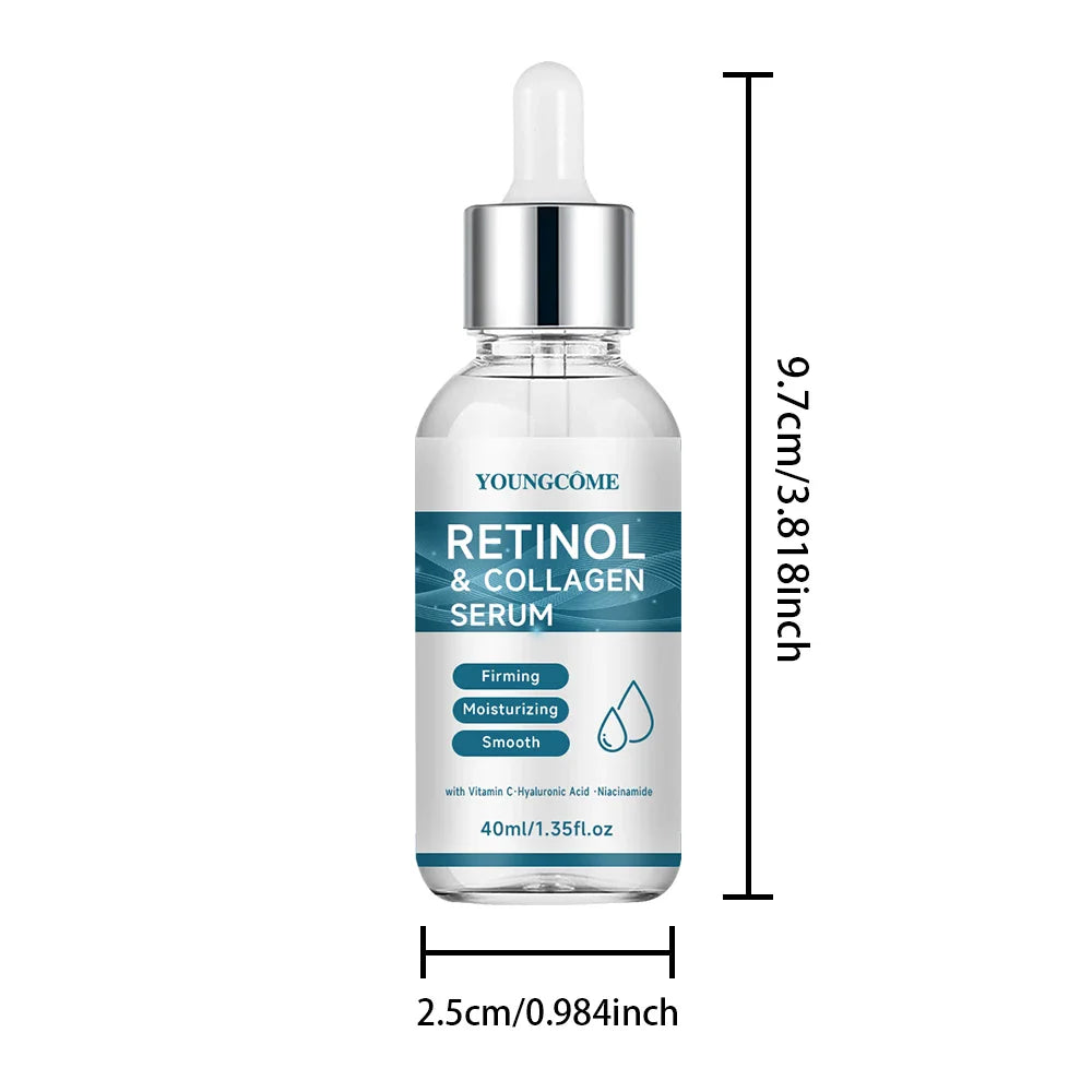 YOUNGCOME Retinol Face Serum – Collagen & Hyaluronic Acid