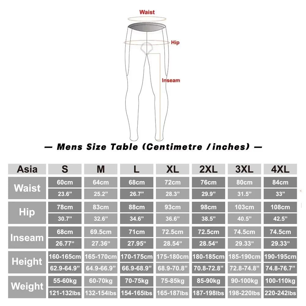 X-TIGER Men's 5D Gel Padded Cycling Tights with Leg Zippers