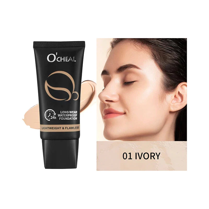 O'Cheal 60g Full Coverage Foundation Cream – Matte & Waterproof