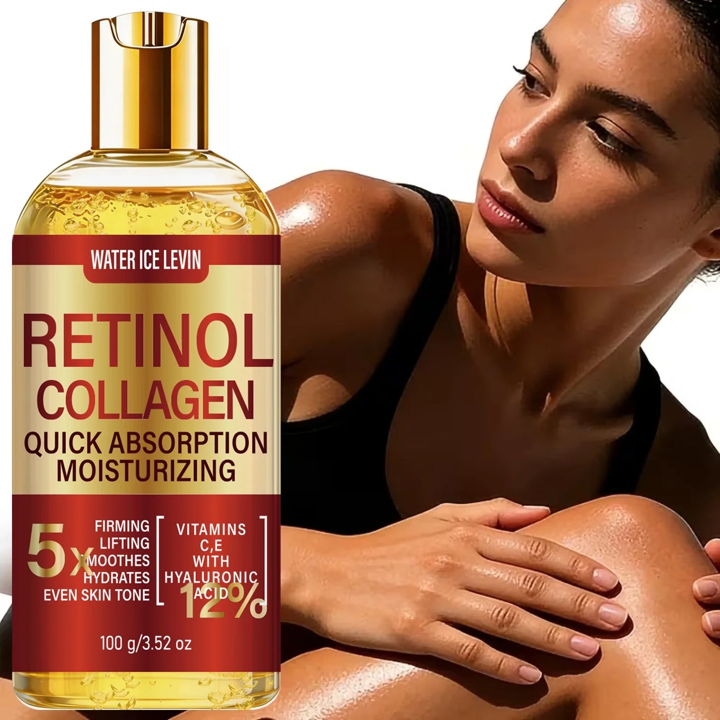 Retinol Body Oil with Collagen – Smooth, Moisturized Skin