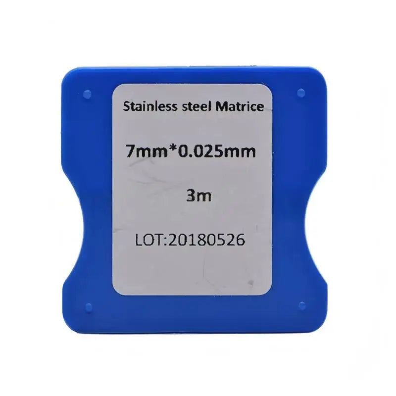Dental Matrix Bands – Steel & Resin Strips for Tooth Restoration
