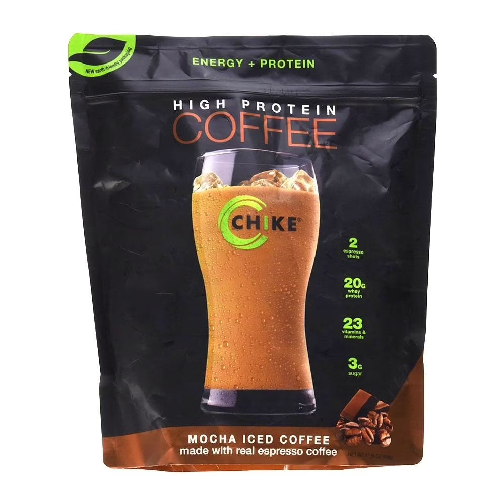 2 Pack! TWO Chike Nutrition High Protein Iced Coffee Mocha Espresso Gluten-Free Whey Energy