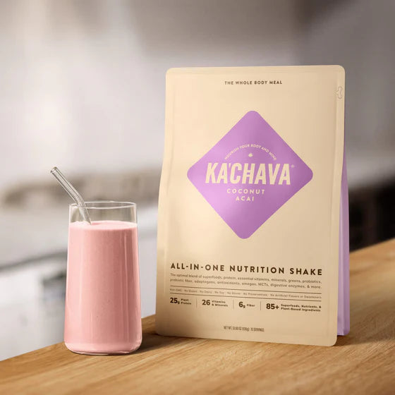 KACHAVA Acai Coconut ALL-IN-ONE NUTRITION SHAKE 15.31oz (434g) Ex 12/25 KA'CHAVA