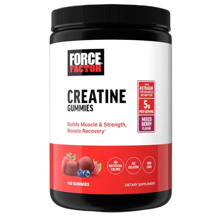 2 Pack! TWO Force Factor Creatine 150 Gummies