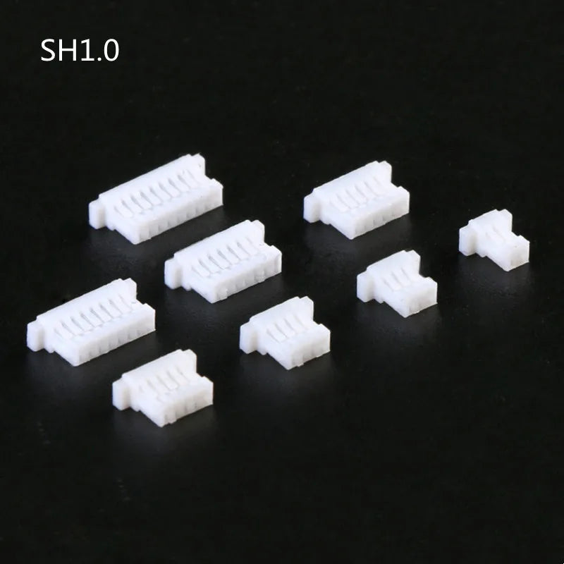 50pcs 1.0mm 1.25mm 1.5mm 2.0mm 2.54mm SH JST PH XH Housing Shell Connector 2/3/4/5/6/7/8/9/10P 1.0 1.25 2.0 2.54 Plastic Plugs Peaceful Pleasures Health and Wellness SH 1.0mm 50pcs 9P