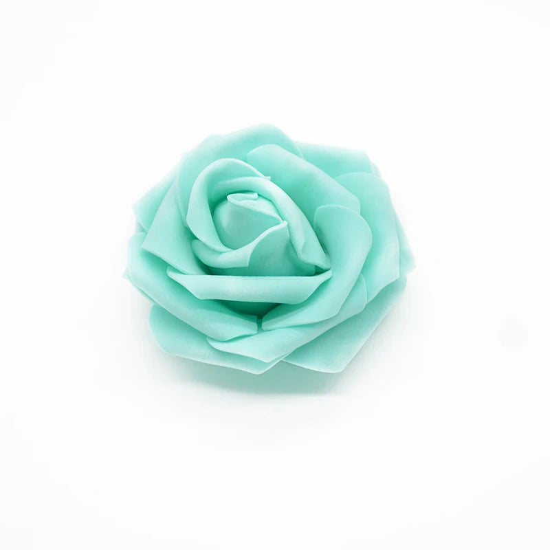 Artificial Silk Rose Heads 20/40PCS – Wedding & Home Decor