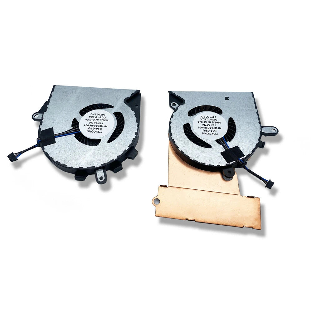 CPU+GPU Fan For HP Omen 15-CE 17-AN 17-AN012DX 929455-001 929456-001 Peaceful Pleasures Health and Wellness