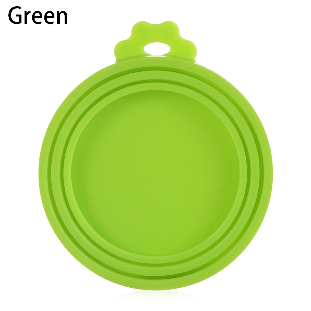 3-in-1 Silicone Can Lids – Reusable Food & Pet Can Covers