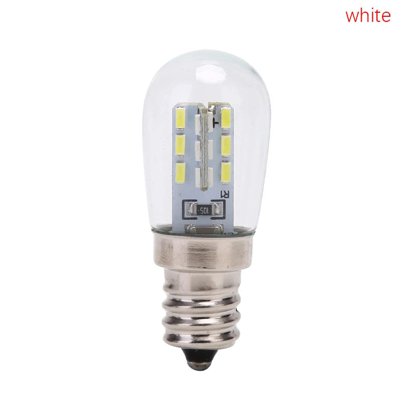 E12 LED Bulb 220V Globe Glass Lamp – Refrigerator & Sewing Machine