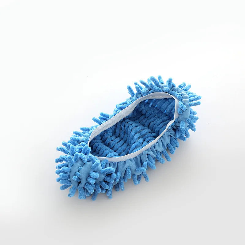 Microfiber Mop Slippers – Washable Floor Cleaning Shoe Covers