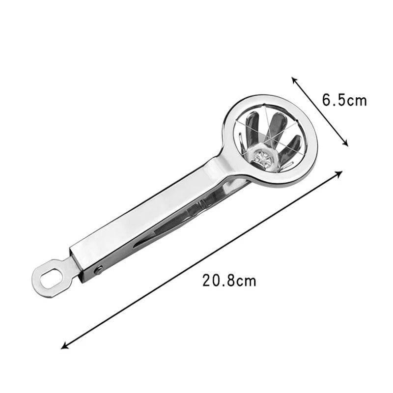 Multifunction Stainless Steel Egg Slicer Eggs Cutting Egg Wedges Fruits Slicing Strawberry Cheese Kitchen Tool Peaceful Pleasures Health and Wellness