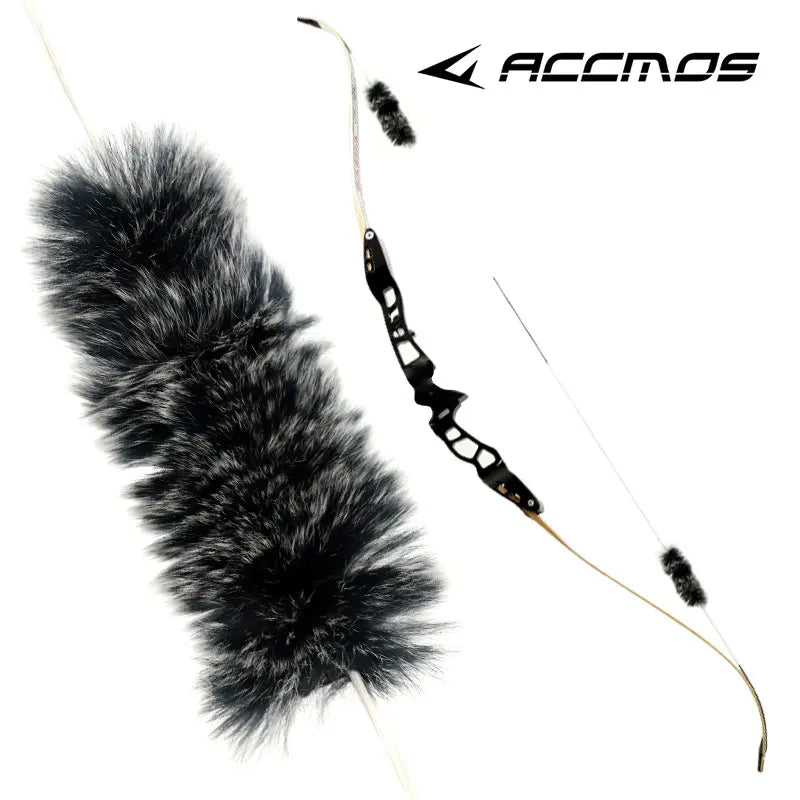Archery Bowstring Stabilizer Absorber Rabbit Hair Damper Shock Absorb