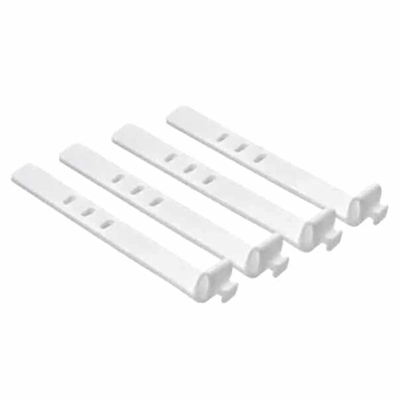 Silicone Cable Winder Ties 4-Pack | Cord Organizer for Earphones