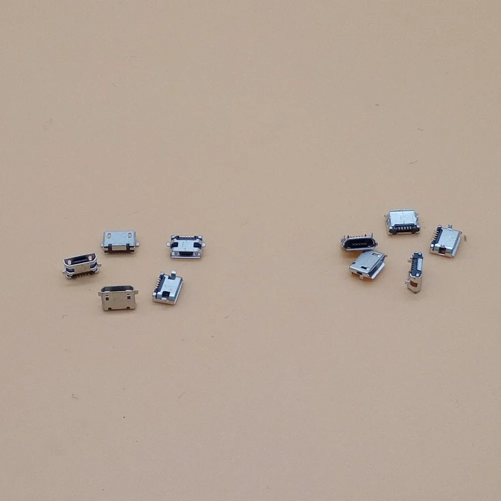 10 Models 50pcs/Lot Micro USB Connector, Mini Usb Jack Tail Socket for Charging Port Peaceful Pleasures Health and Wellness