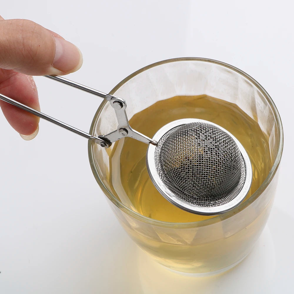 Stainless Steel Mesh Tea Ball Infuser & Strainer – Loose Leaf Tea, Coffee, Herb & Spice Filter