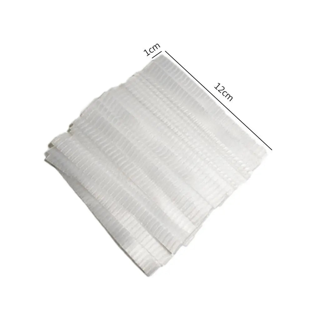 100pcs Makeup Brush Mesh Net Covers – Elastic Protective Sheath