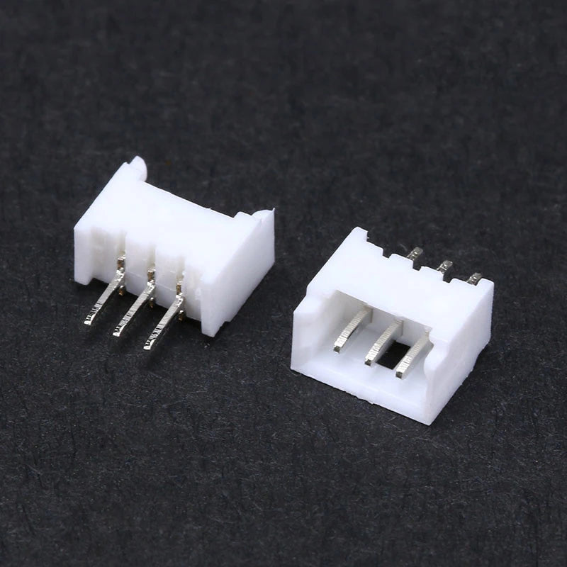 50Pcs Micro JST 1.25mm 2P 3P 4P 5P 6P 7P 8P 10P straight Pin Female Connector FOR PCB BOARD White 1.25 Peaceful Pleasures Health and Wellness