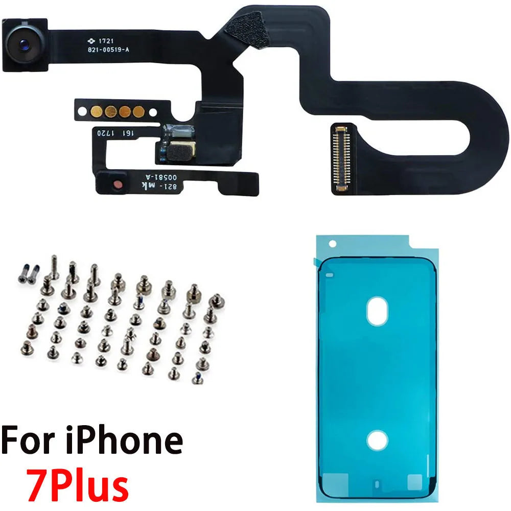 iPhone 7 8 Plus Front Camera Flex Cable Replacement Kit + Screws