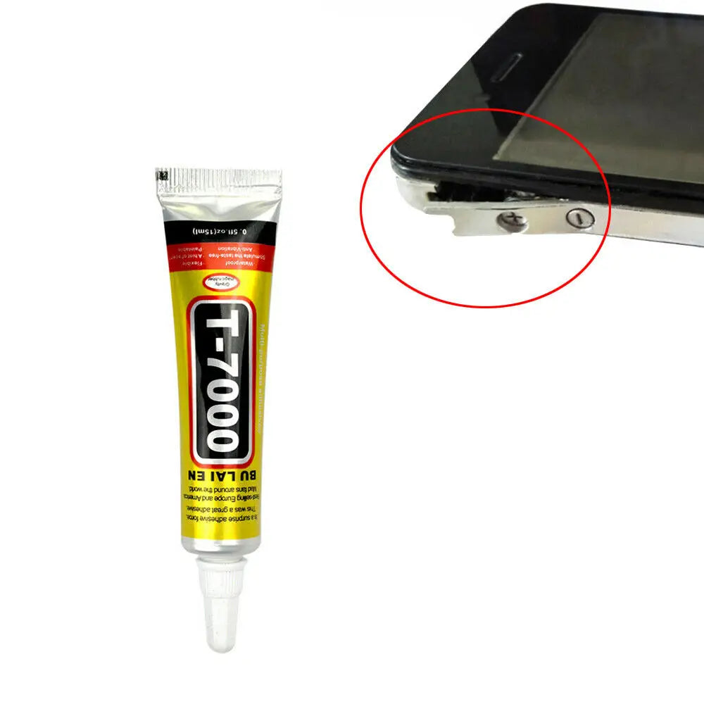 15ML T7000 Glue Super Adhesive Cell Phone Touch Screen Repair Frame Sealant Anti-Vibration And Waterproof Glue Stable Quality Peaceful Pleasures Health and Wellness