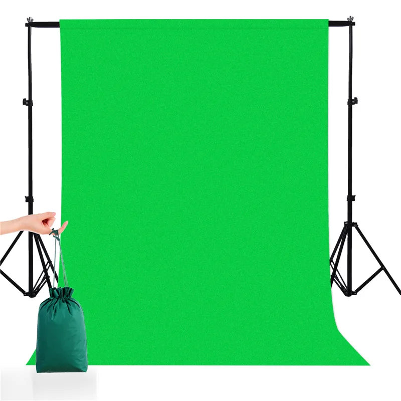 Black Photo Backdrop – Photography, Video & Party Curtain