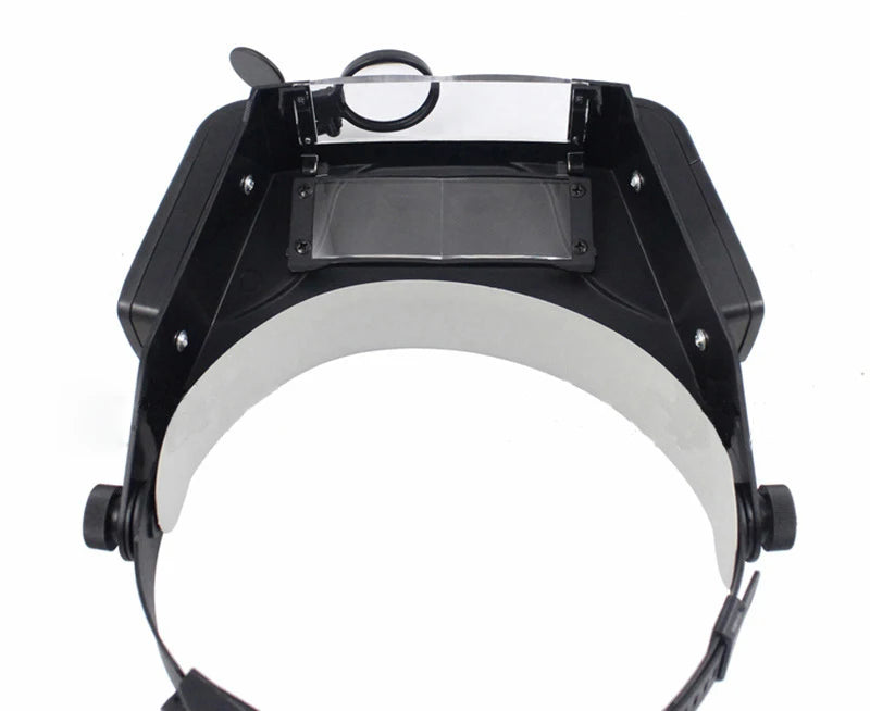 Optical ABS Multiple Head-mounted Magnifying Glass LED Reflective Lens Surgery Loupe Peaceful Pleasures Health and Wellness