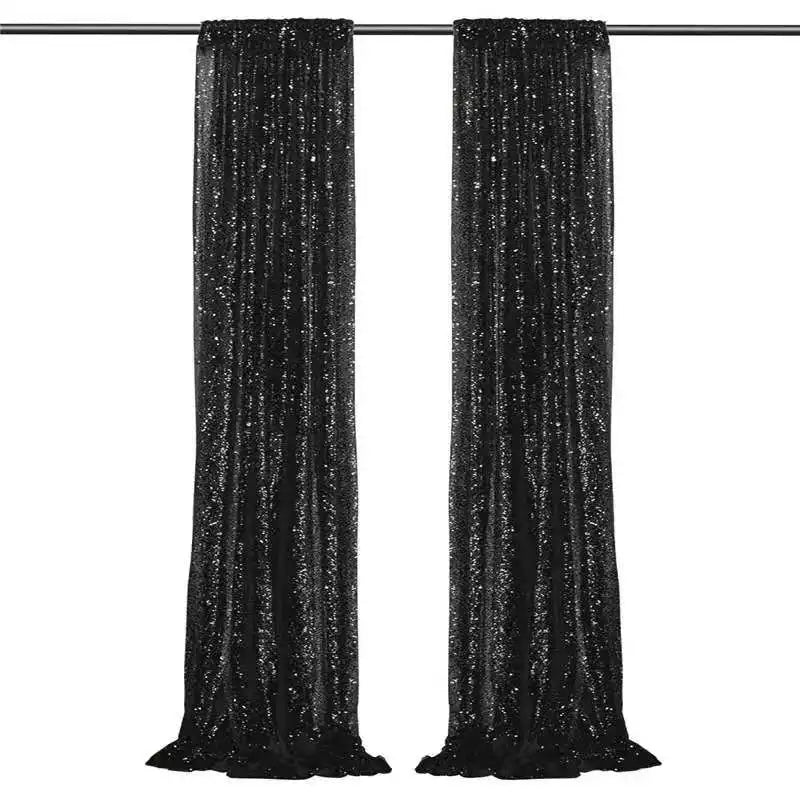 Wedding Arch Drapes Window Scarf Valance Chiffon Sheer Curtain Fabric Drapery for Arbor Canopy Bed Ceremony Party Stage Backdrop Peaceful Pleasures Health and Wellness Arch Drapes Black 70W X 550 L CM 1PC