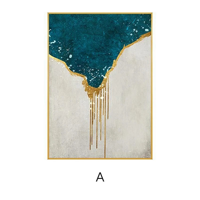 Nordic Minimalist Abstract Handmade Canvas Oil Painting Wall Decor Art Hanging Picture Poster Living Room Bedroom Hotel Mural Peaceful Pleasures Health and Wellness no frame 3 100cmx150cm