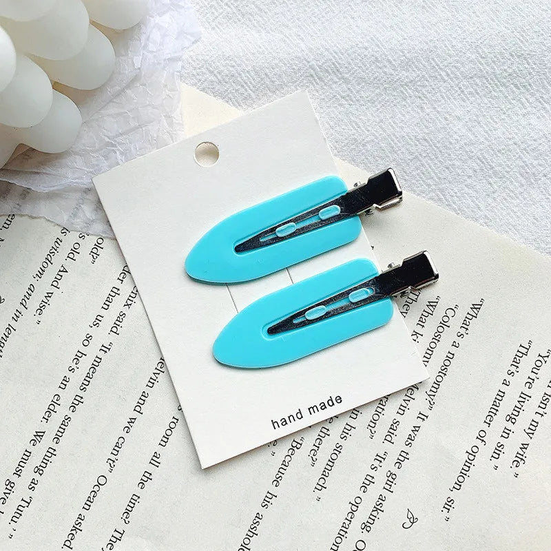 Seamless No-Crease Hair Clips for Bangs & Styling | 2/4 Pack