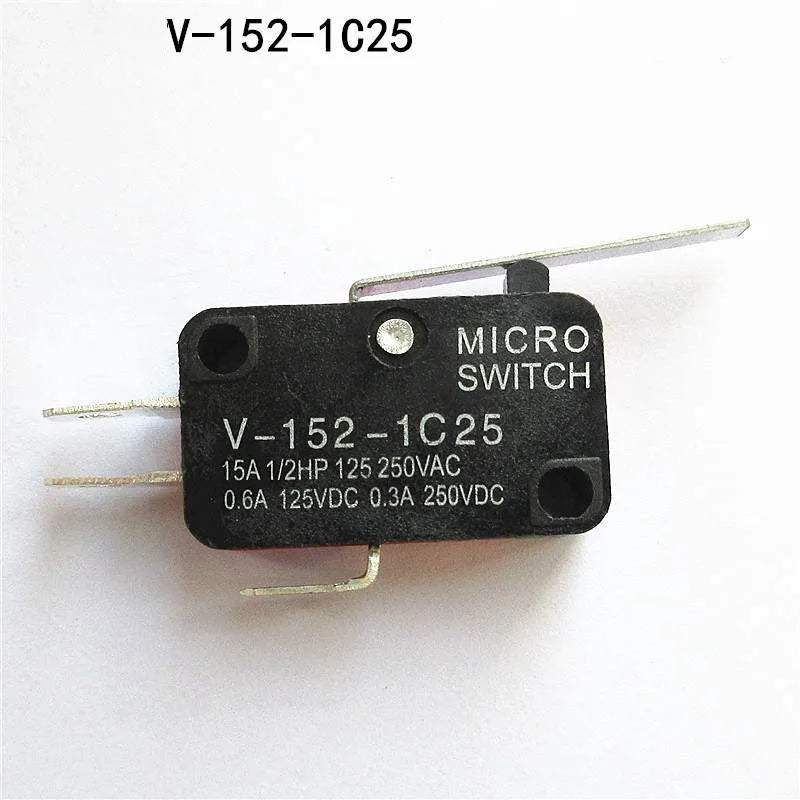 5pcs Microswitch Stroke Limit Switch V-151-1C25 V-152-1C25 V-153-1C25 V-154-1C25 V-155-1C25 V-156-1C25 Roller Long Handle Switch Peaceful Pleasures Health and Wellness V-152-1C25