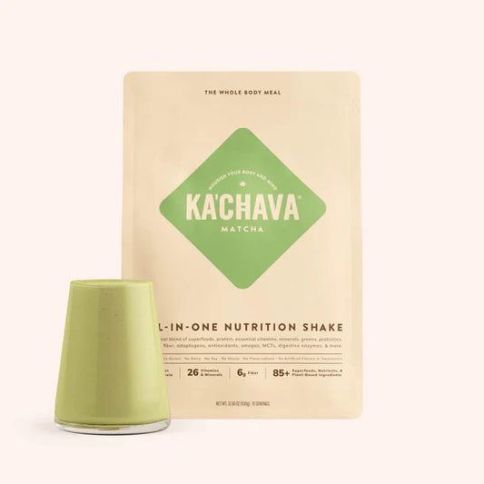 KACHAVA Matcha ALL-IN-ONE NUTRITION SHAKE 15.31oz (434g) Ex 11/25 KA'CHAVA