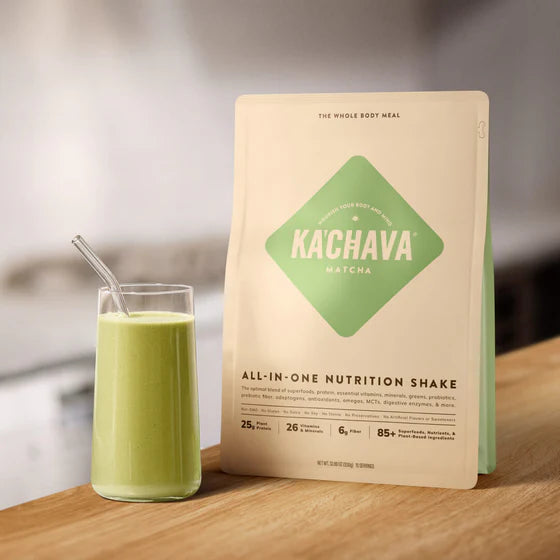 KACHAVA Matcha ALL-IN-ONE NUTRITION SHAKE 15.31oz (434g) Ex 11/25 KA'CHAVA